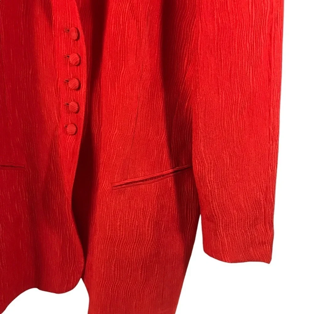 Christian Dior Orange Blazer size 16